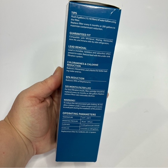 Sureza SR1 replaces filter new in box everydrop filter 1 - Picture 2 of 3